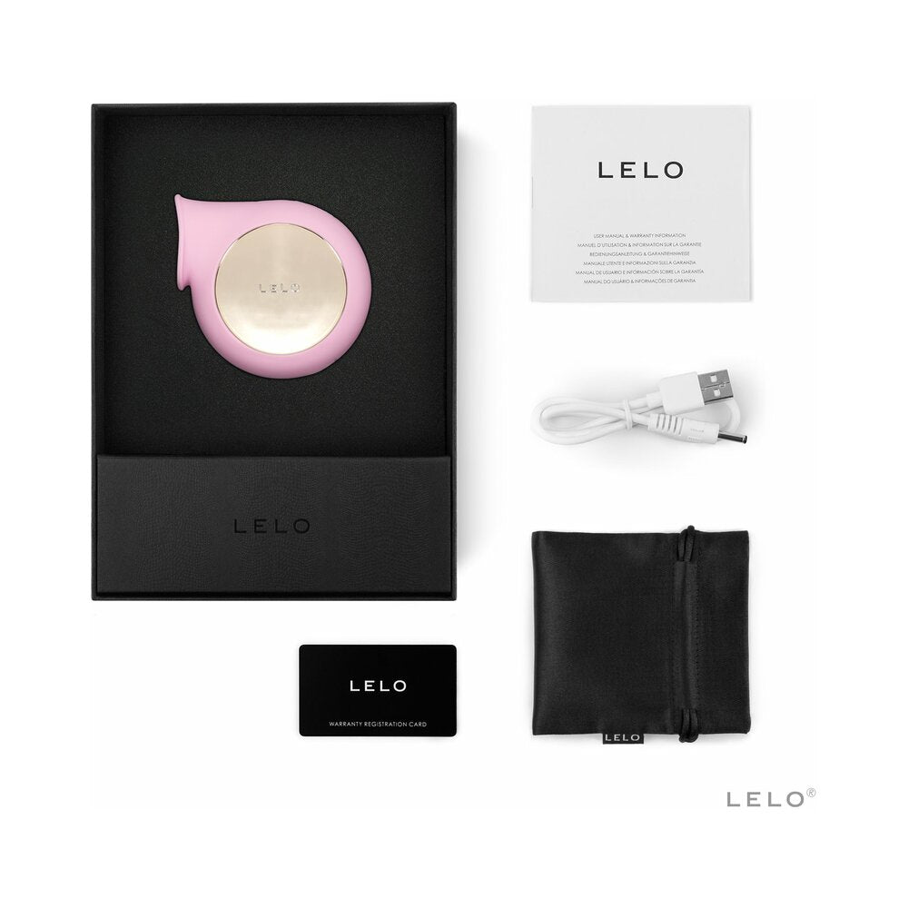 LELO SILA Rechargeable Sonic Clitoral Stimulator Pink - Fantasies Boutique
