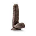 Loverboy Pierre The Chef Realistic 7 in. Dildo with Balls Brown - Fantasies Boutique