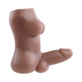 Gender X Complete Package Body Stroker With Shaft Brown 1lb