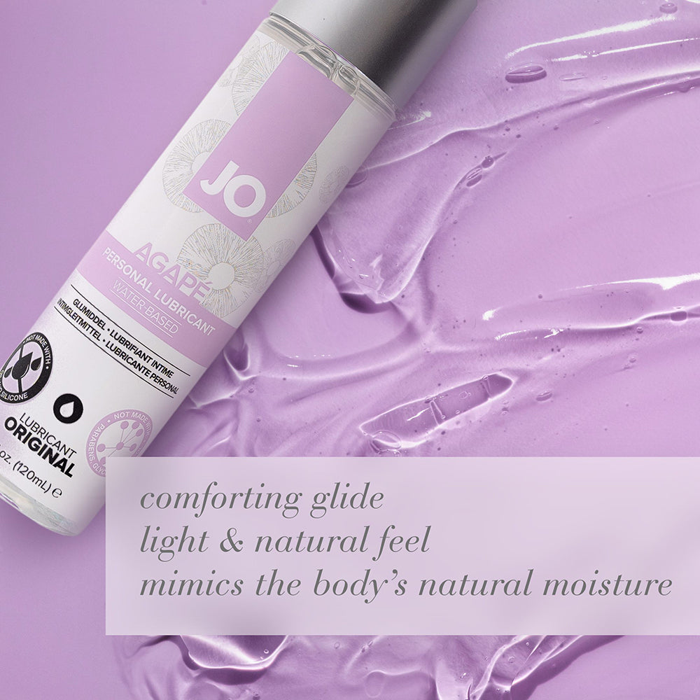 JO Agape Original Water-Based Lubricant 4 oz. - Fantasies Boutique