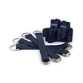 Bondage Couture Tie Down Straps Blue - Fantasies Boutique
