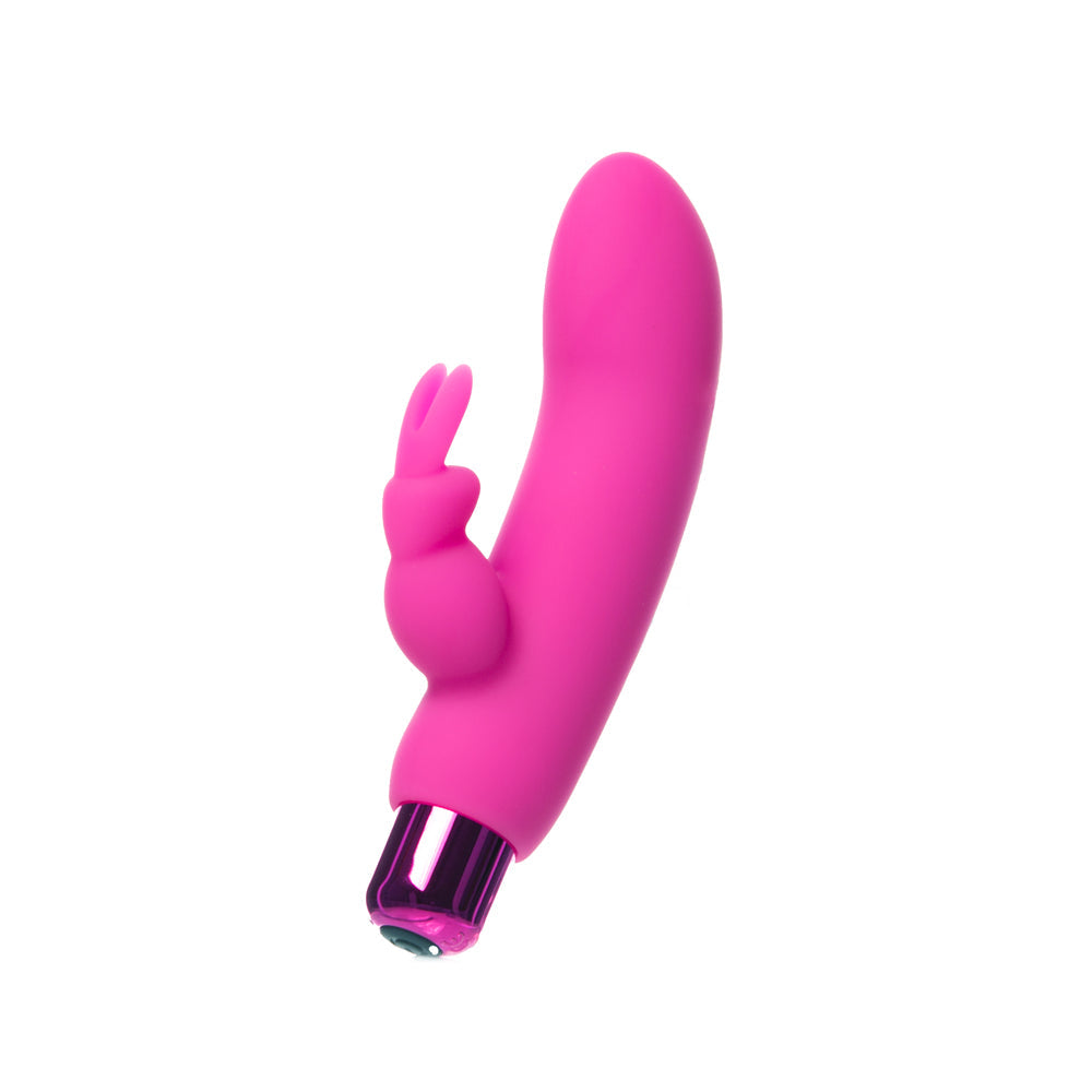 Powerbullet Alice's Bunny Rechargeable Bullet Vibrator with Silicone Rabbit Sleeve Pink - Fantasies Boutique