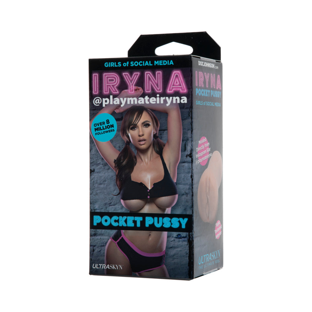 Signature Strokers - Girls of Social Media - @playmateiryna - ULTRASKYN Pocket Pussy Vanilla - Fantasies Boutique