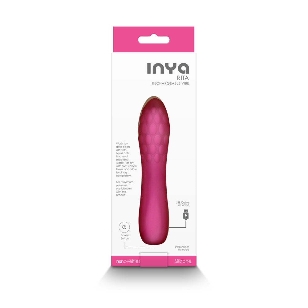 INYA Rita Rechargeable Vibe Pink - Fantasies Boutique