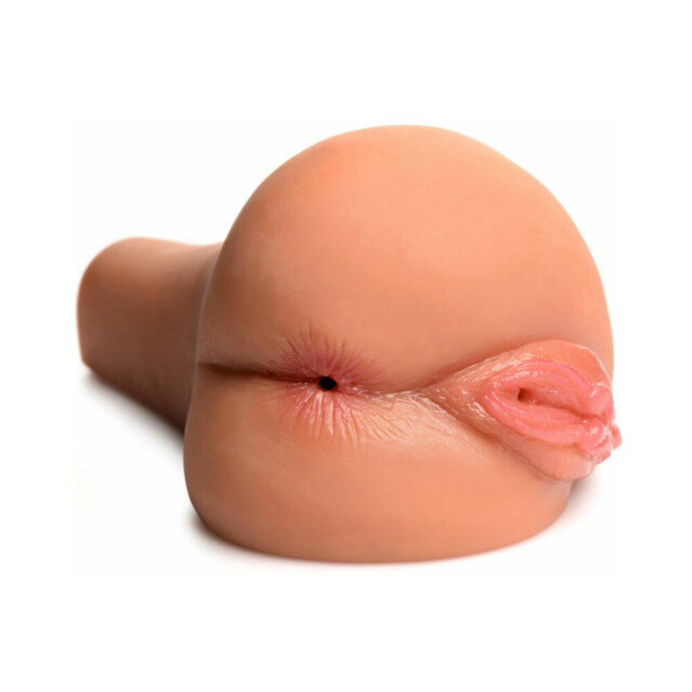 Curve Toys Mistress Juicy Mia Dual Entry Sidesaddle Masturbator Medium - Fantasies Boutique