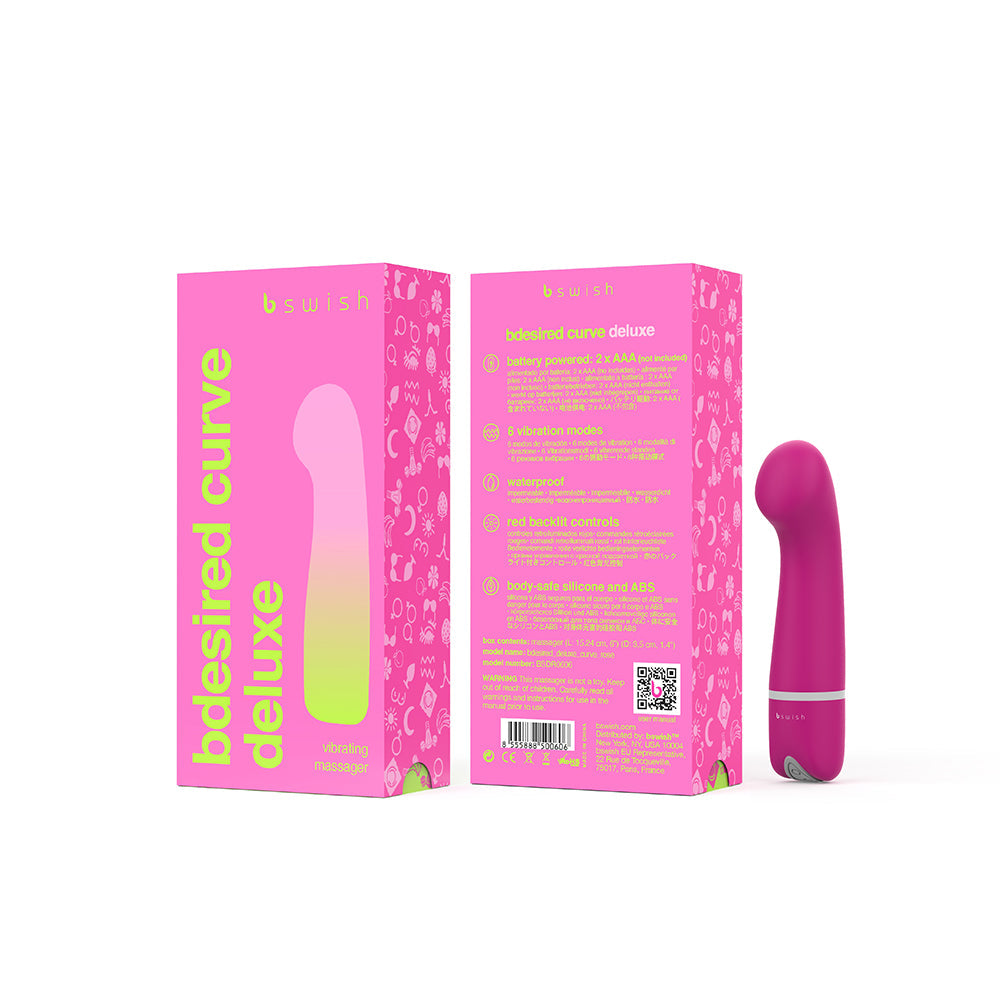 B Swish Bdesired Deluxe Curve Rose - Fantasies Boutique