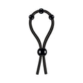 Zero Tolerance Ultimate Silicone Lasso Adjustable Cockring Black - Fantasies Boutique
