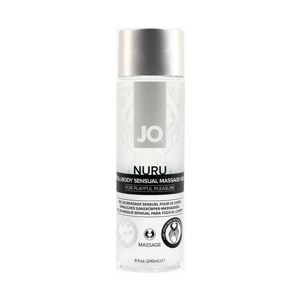 JO Nuru Full-Body Sensual Massage Gel 8 oz. - Fantasies Boutique