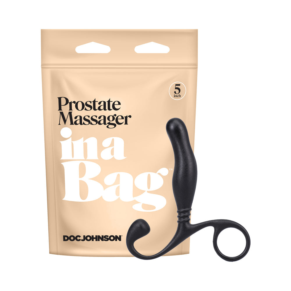 In A Bag Prostate Massager Black - Fantasies Boutique