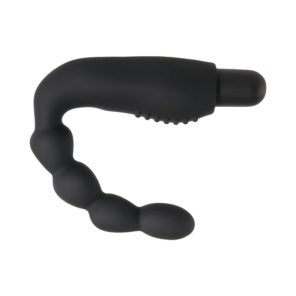 Zero Tolerance The Emperor Vibrating Silicone Prostate Massager Black - Fantasies Boutique