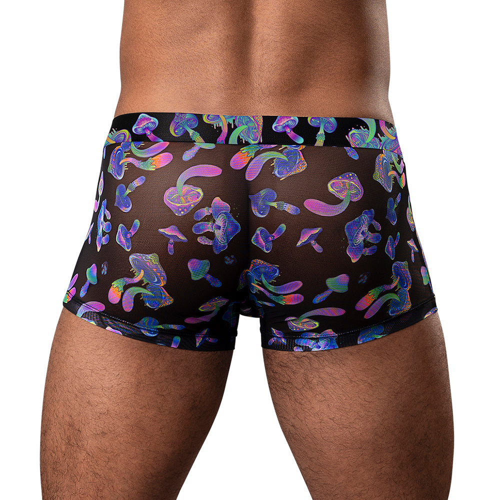 Male Power Hazy Dayz Pouch Short Mushrooms S