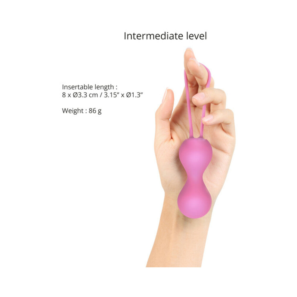 Love to Love Joia Silicone Kegel Balls Pink Passion - Fantasies Boutique