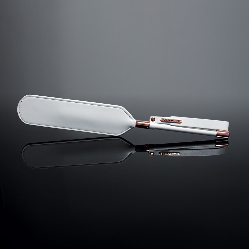 Coquette Pleasure Collection Paddle White - Fantasies Boutique
