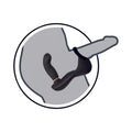 Butts Up P-Spot Massager Pro Silicone Black - Fantasies Boutique