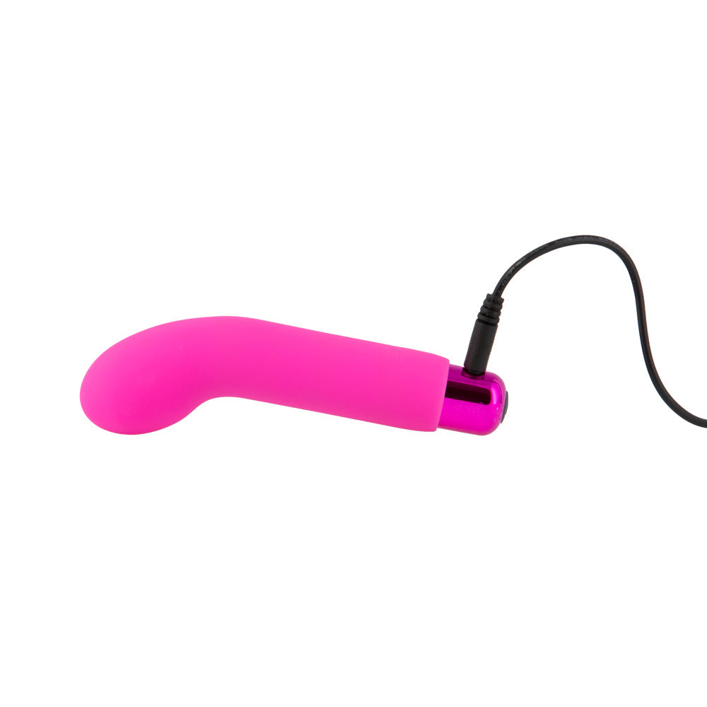 Sara's Spot Rechargeable Bullet With Removable G-Spot Sleeve Pink - Fantasies Boutique