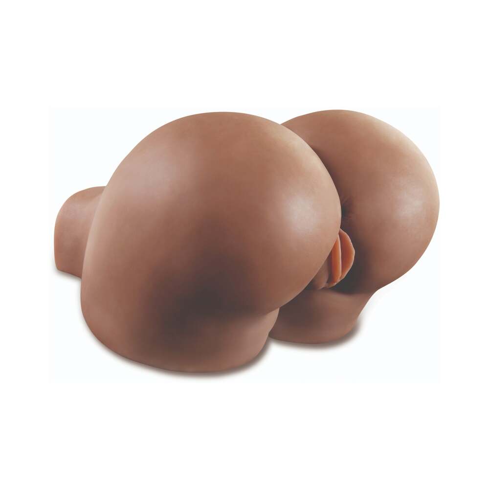 PDX Extreme Fuck Me Silly Dual-Entry Mega Masturbator Brown - Fantasies Boutique