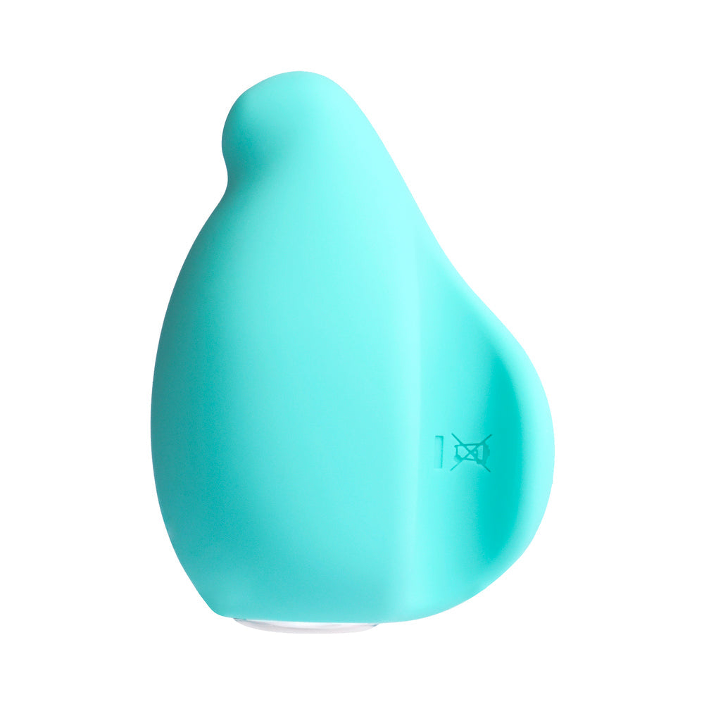 VeDO Yumi Rechargeable Finger Vibe - Tease Me Turquoise - Fantasies Boutique