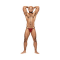 Male Power Disco Desire Posing Strap Black/Red O/S - Fantasies Boutique
