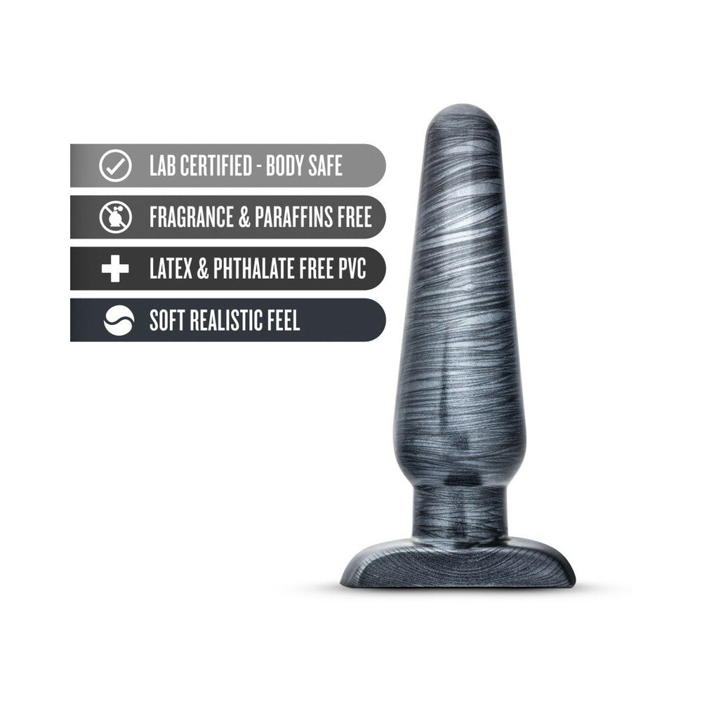 Blush Jet Large Plug Carbon Metallic Black - Fantasies Boutique