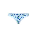 Magic Silk Sweet Treats Crotchless Thong with Lube Blueberry Queen Size