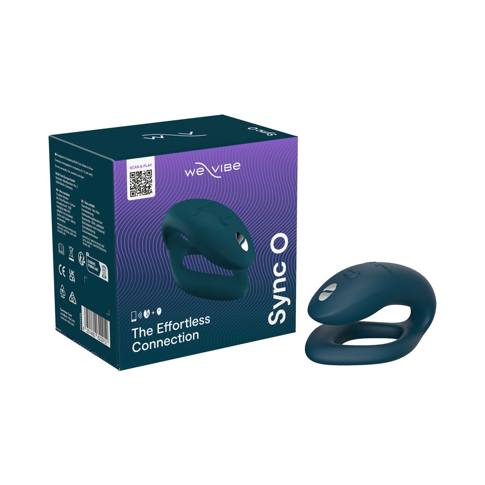 We-Vibe Sync O Rechargeable Remote Control Couples Vibrator Velvet Green