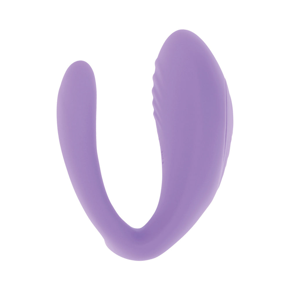 Evolved Petite Tickler Rechargeable Remote-Controlled Silicone Dual Stimulator Purple - Fantasies Boutique