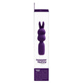 VeDO Hopper Bunny Rechargeable Silicone Mini Wand Vibrator Purple - Fantasies Boutique