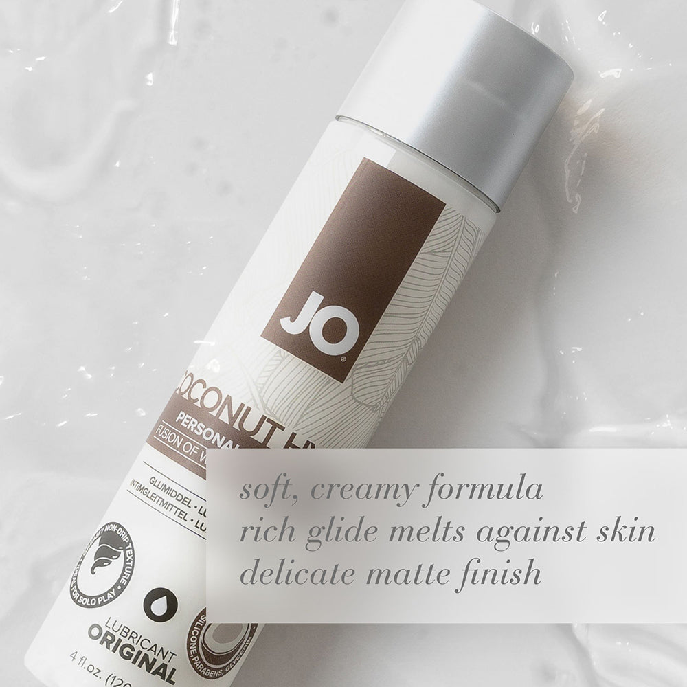 JO Coconut Hybrid Original Lubricant 4 oz. - Fantasies Boutique