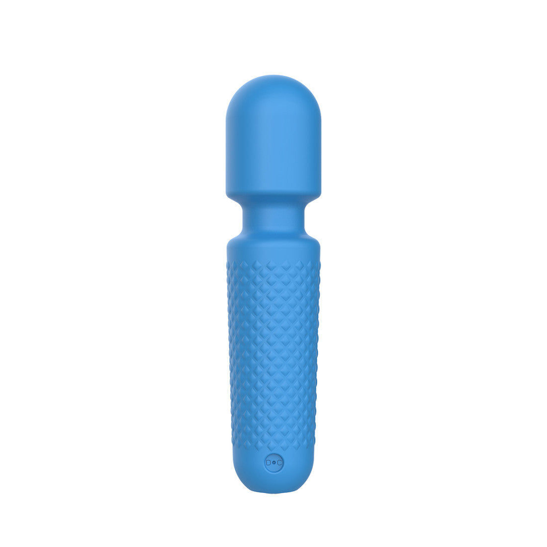 Emojibator Tiny Wand Emoji Vibrator Electric Blue - Fantasies Boutique