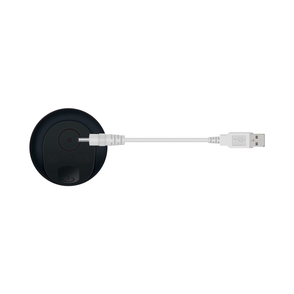 Zero Tolerance Black Tie Affair Rechargeable Silicone Cock Tie Cockring Black