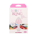 Booty Bling Jeweled Wearable Silicone Plug Large Translucent