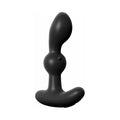 Pipedream Anal Fantasy Elite Collection Rechargeable Vibrating Silicone P-Motion Massager Black - Fantasies Boutique