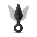 Blush Anal Adventures Platinum Silicone Loop Plug Medium Black