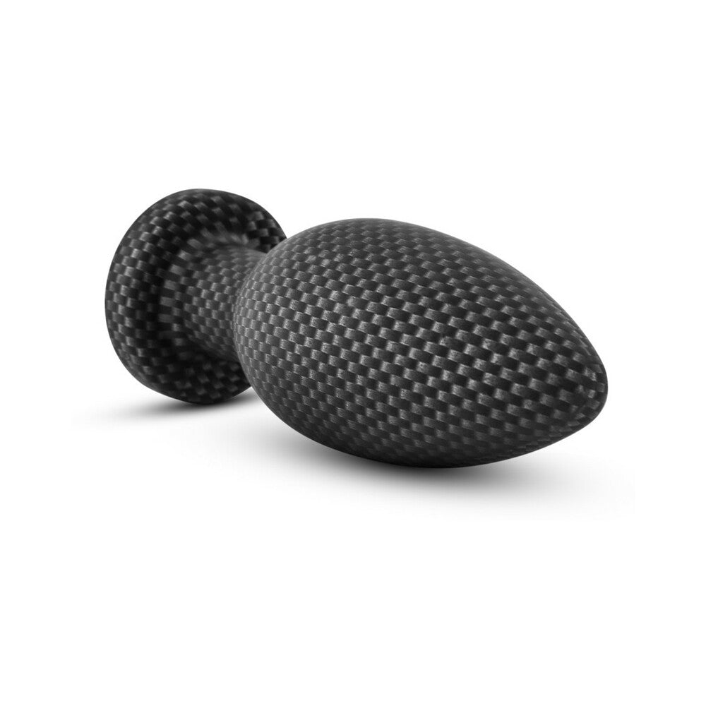 Spark Silicone Anal Plug Small Carbon Fiber
