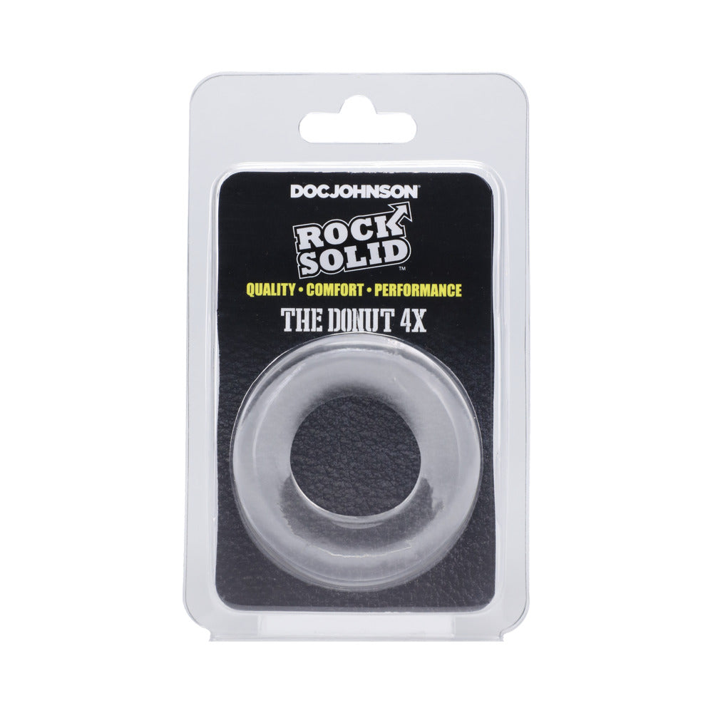 Rock Solid The Donut 4X C-Ring Clear - Fantasies Boutique