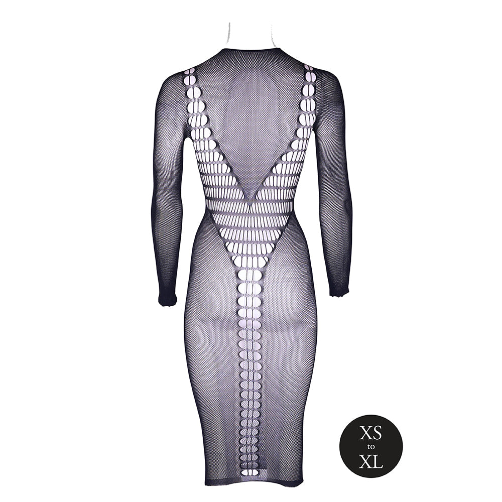 Le Desir Shade Carme XI Dress with Turtleneck Black O/S - Fantasies Boutique