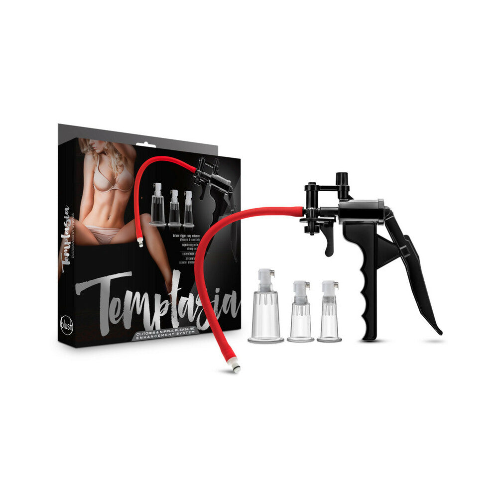Blush Temptasia Clitoris and Nipple Pleasure and Enhancement Pump System - Fantasies Boutique