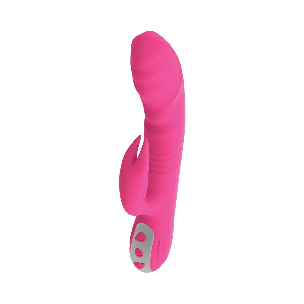 Passion Tickler Heat Up Dual Stimulator Pink - Fantasies Boutique