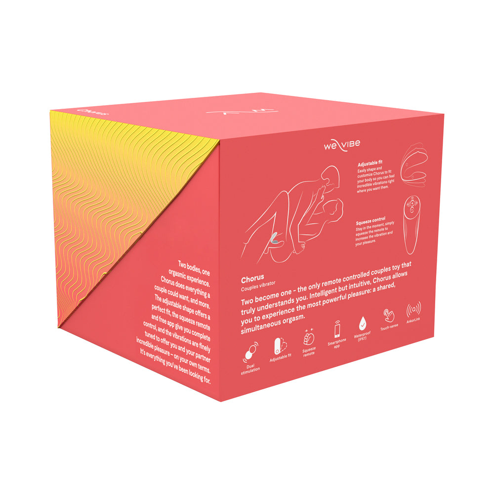 We-Vibe Chorus Couples Vibrator Crave Coral