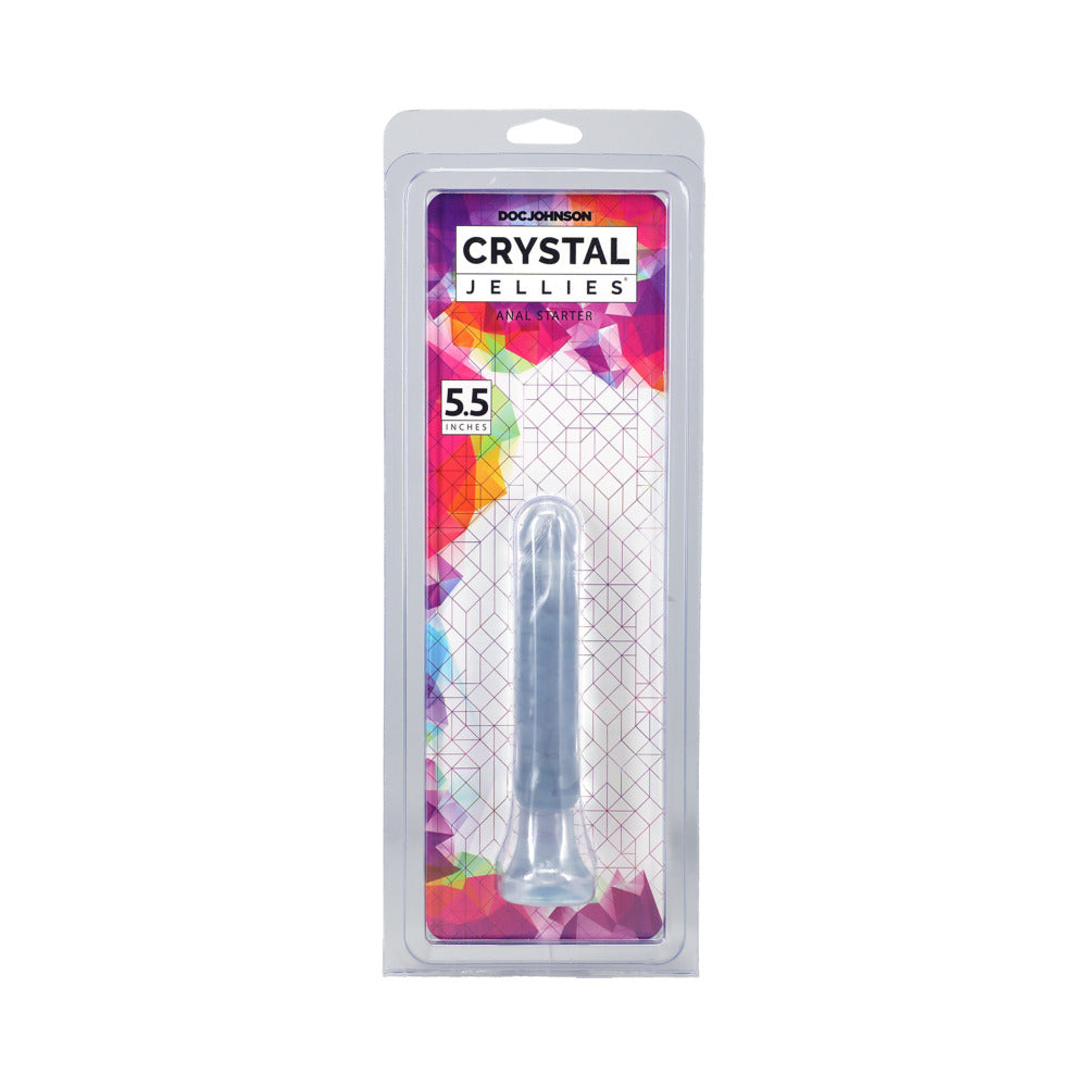 Crystal Jellies - Anal Starter Clear 6in - Fantasies Boutique