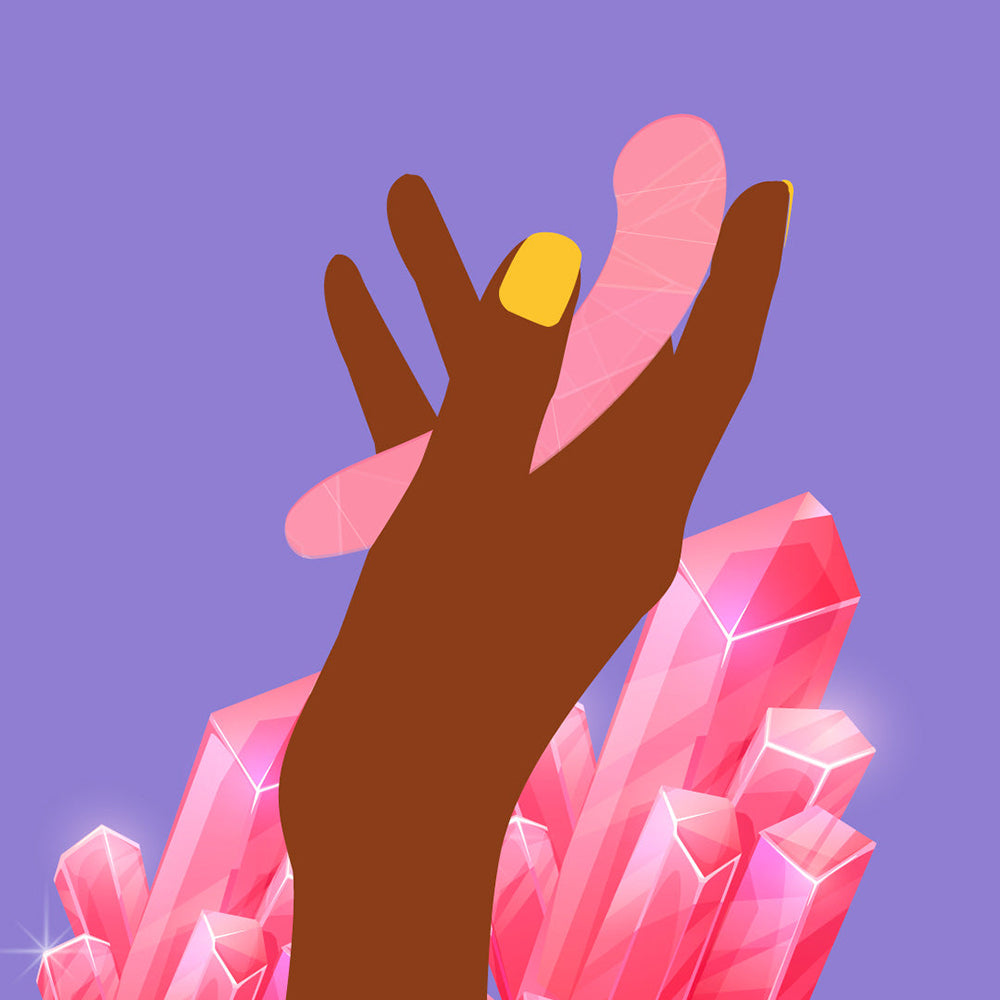 Biird Pixii Rose Quartz Dildo - Fantasies Boutique