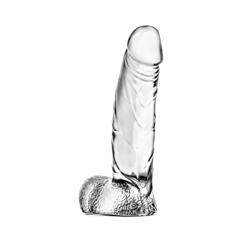 Blush Naturally Yours Ding Dong Realistic 5.5 in. Dildo with Balls Clear - Fantasies Boutique