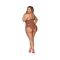 Magic Silk Caramel Kiss Cami & Boyshort Caramel Queen Size - Fantasies Boutique