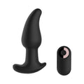 Gender Fluid Twirler Anal Vibe With Remote Silicone Black - Fantasies Boutique