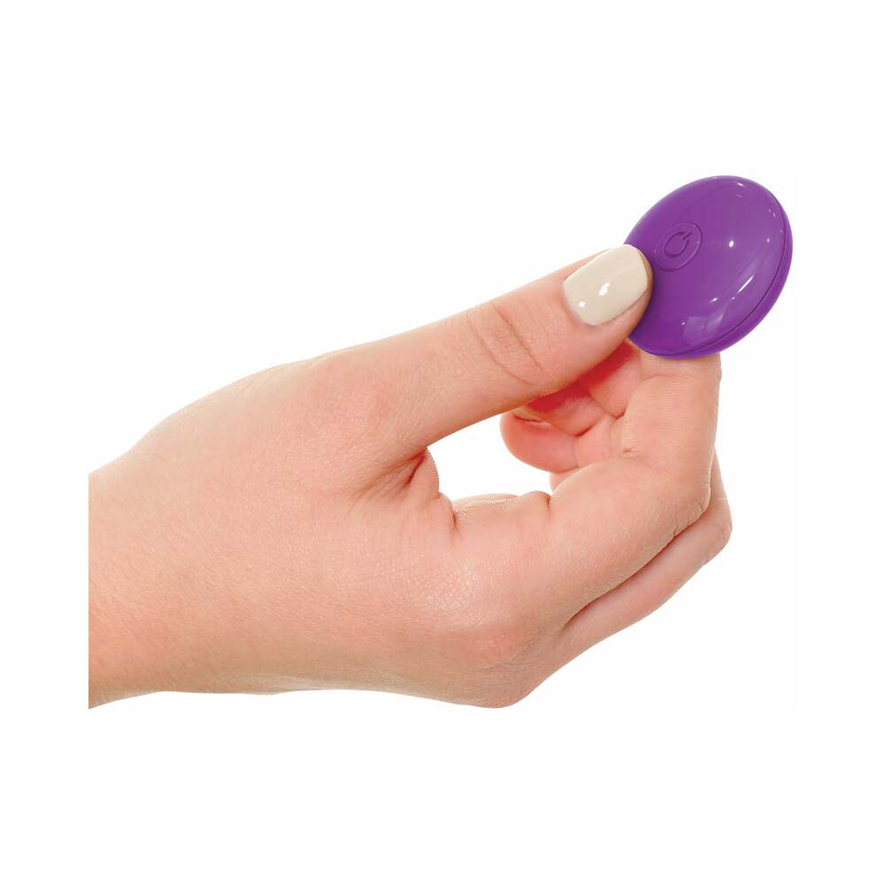 3Some Total Ecstasy Triple Stimulation Silicone Vibrator Purple - Fantasies Boutique