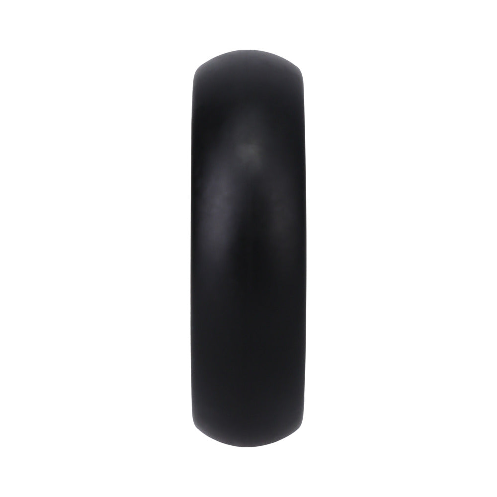 Rock Solid Silicone Black C Ring, Large (2in) in a Clamshell