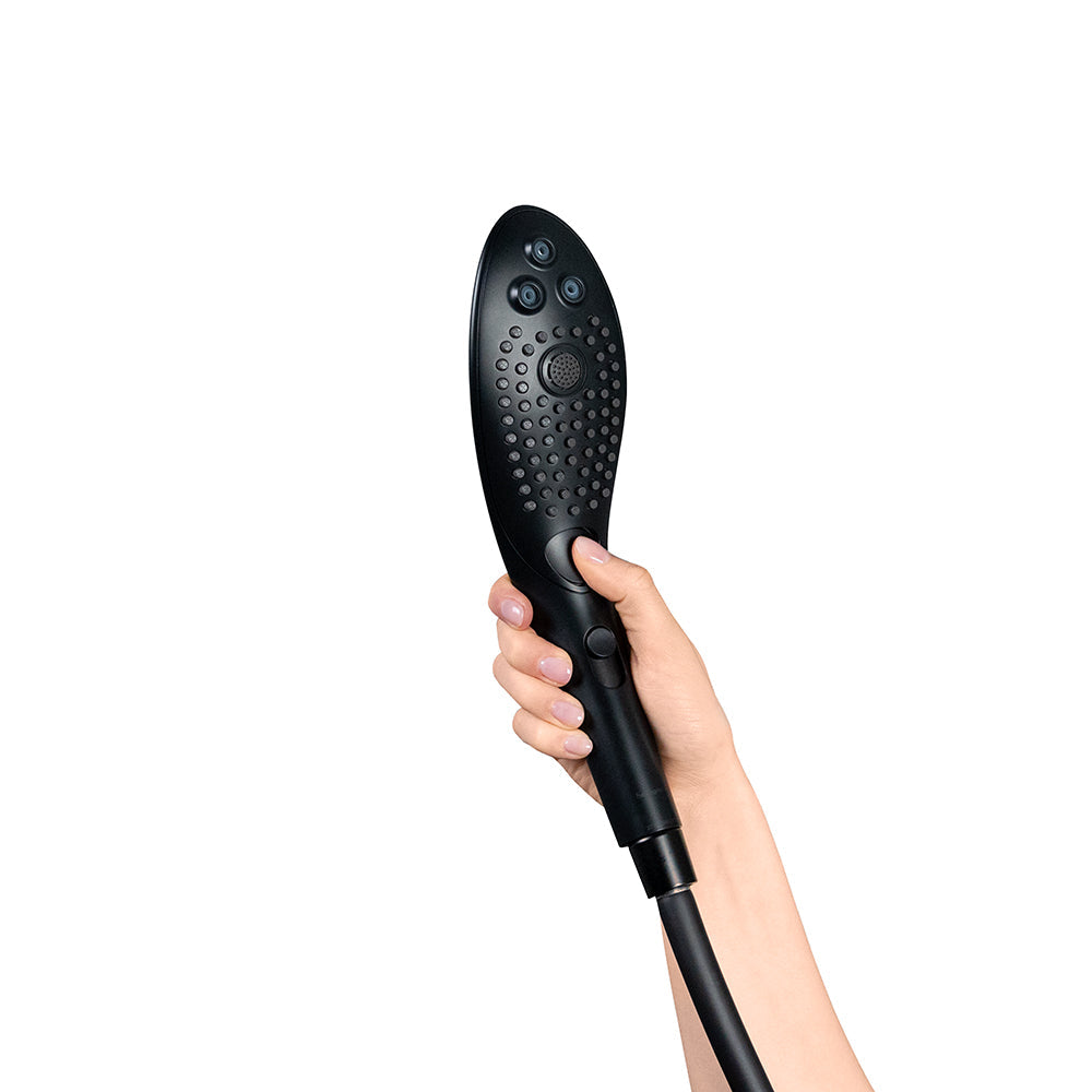Womanizer Wave Shower Head Masturbator Black - Fantasies Boutique