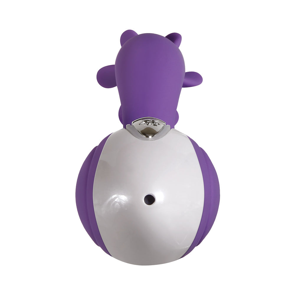 Evolved Tilt-O-Whirl Dual Stimulation Vibrator With Spinning Clit Stimulator Purple - Fantasies Boutique