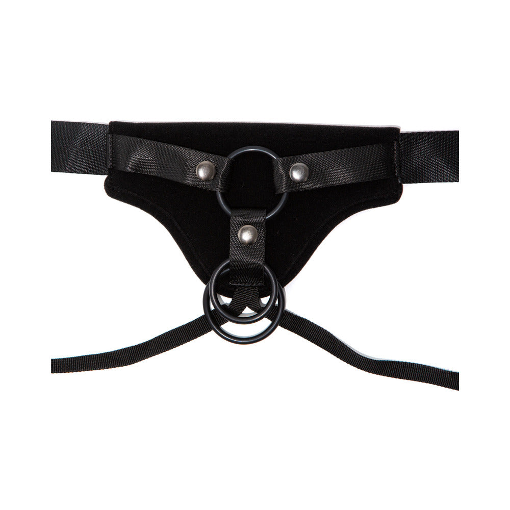 Gender Fluid Skylar Adjustable Strap-On Harness Black - Fantasies Boutique