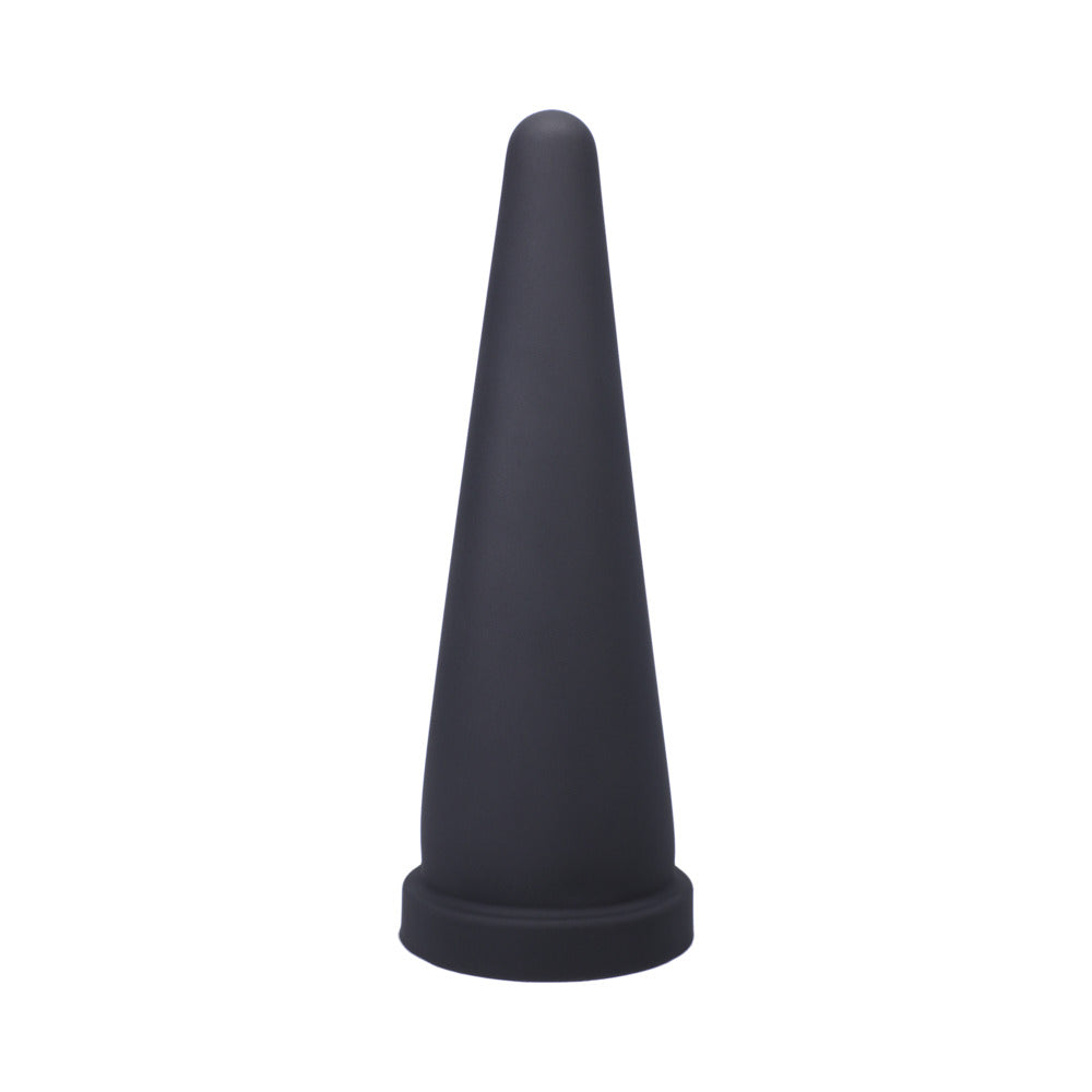 Tantus Cone Large Dildo Onyx - Fantasies Boutique
